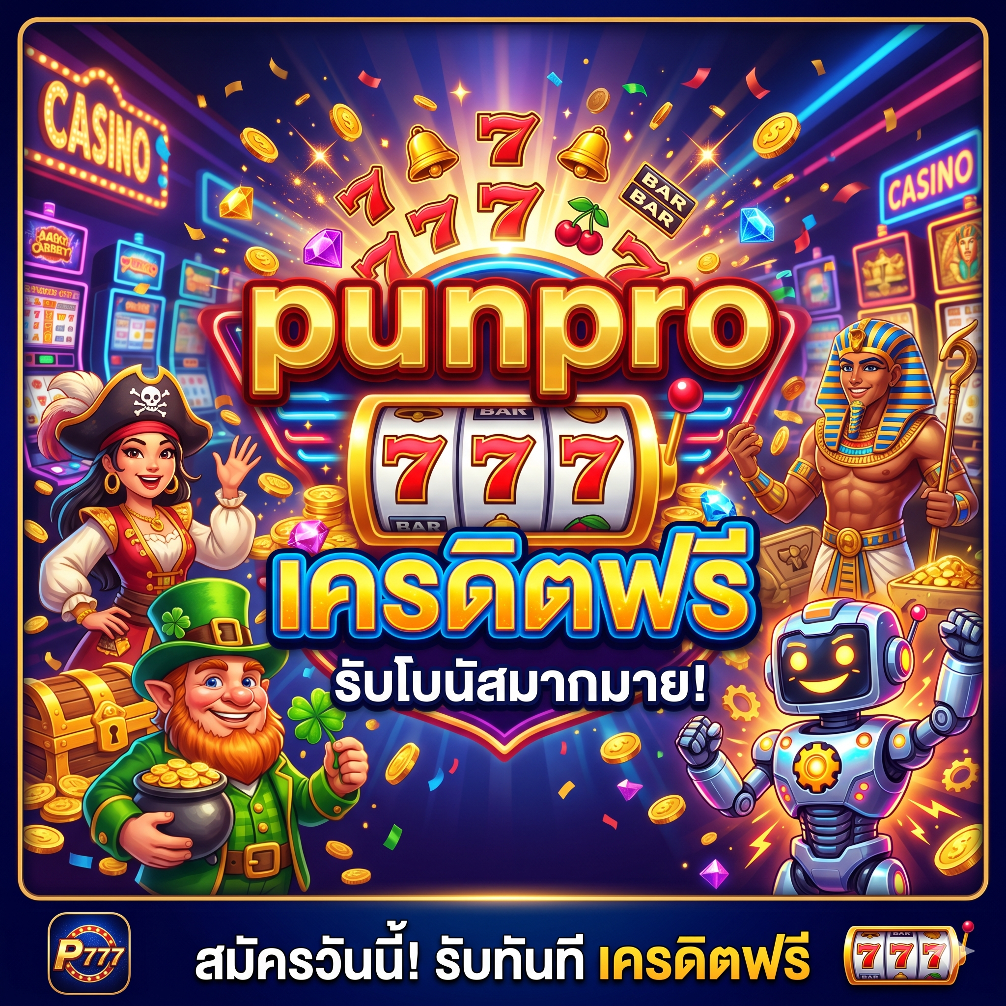 punpro 777 เครดิตฟรี