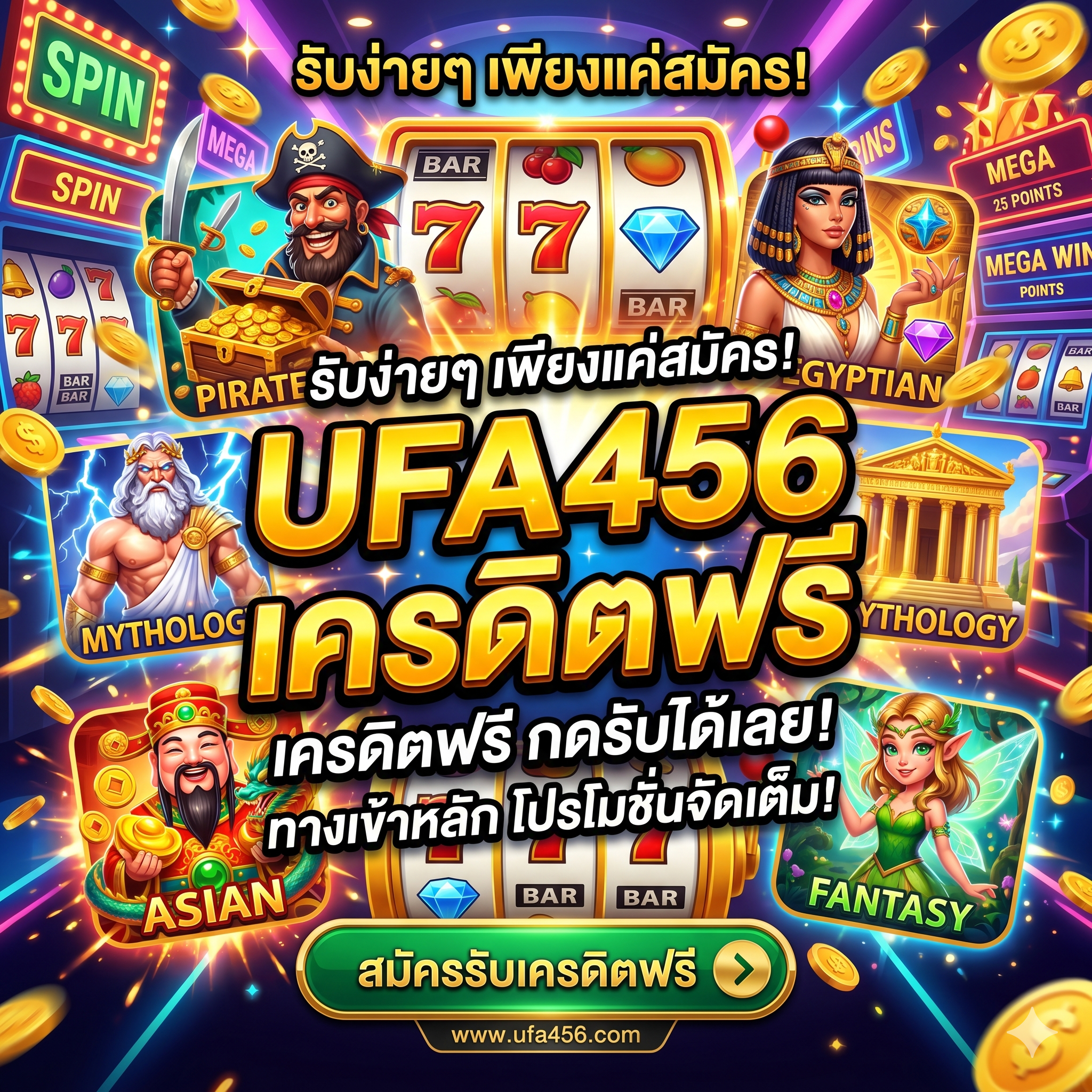 ufa456 เครดิตฟรี