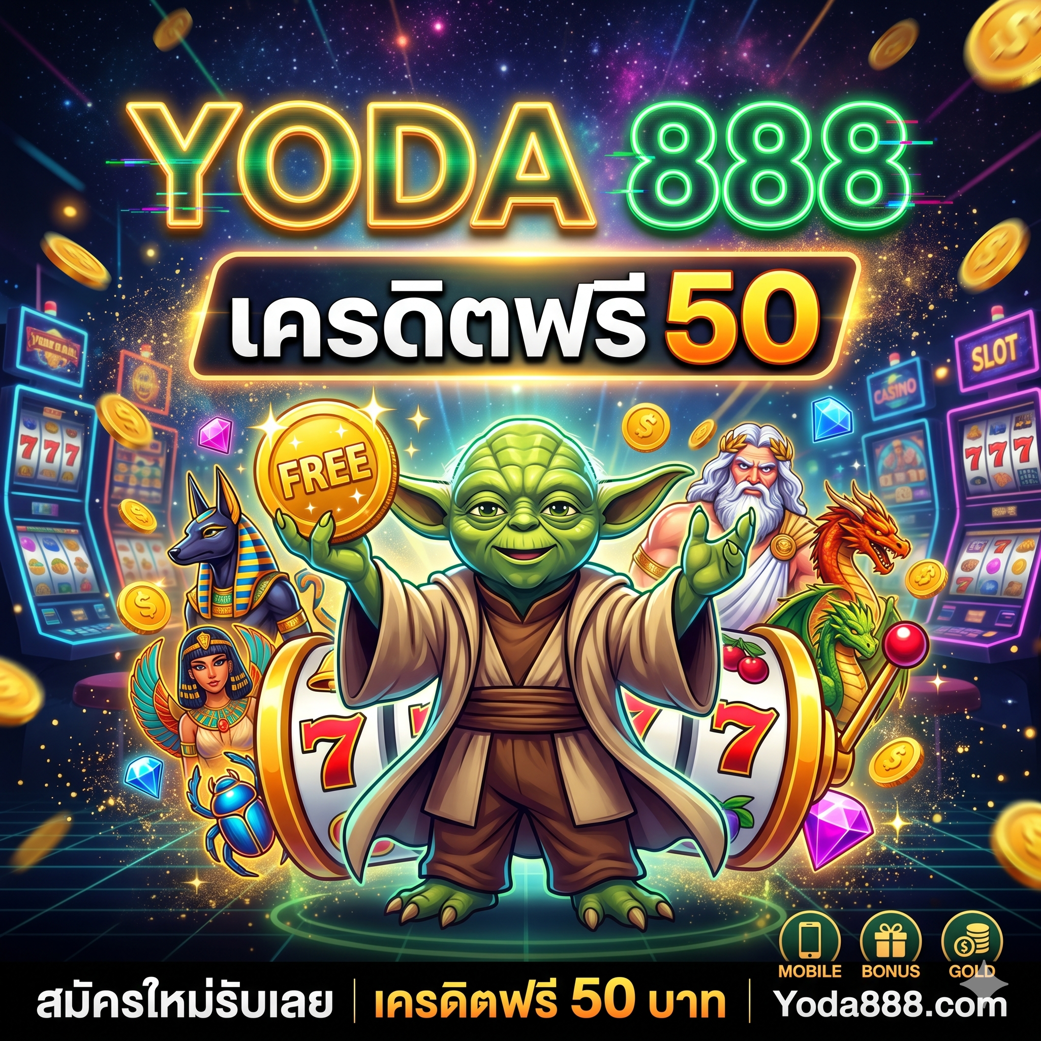 yoda 888 เครดิตฟรี50
