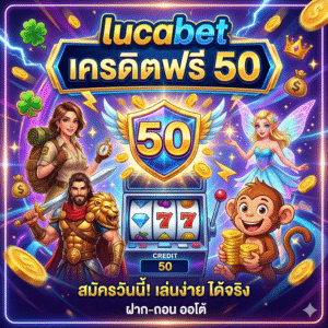 lucabet เครดิตฟรี 50