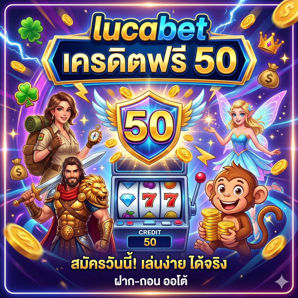 lucabet เครดิตฟรี 50