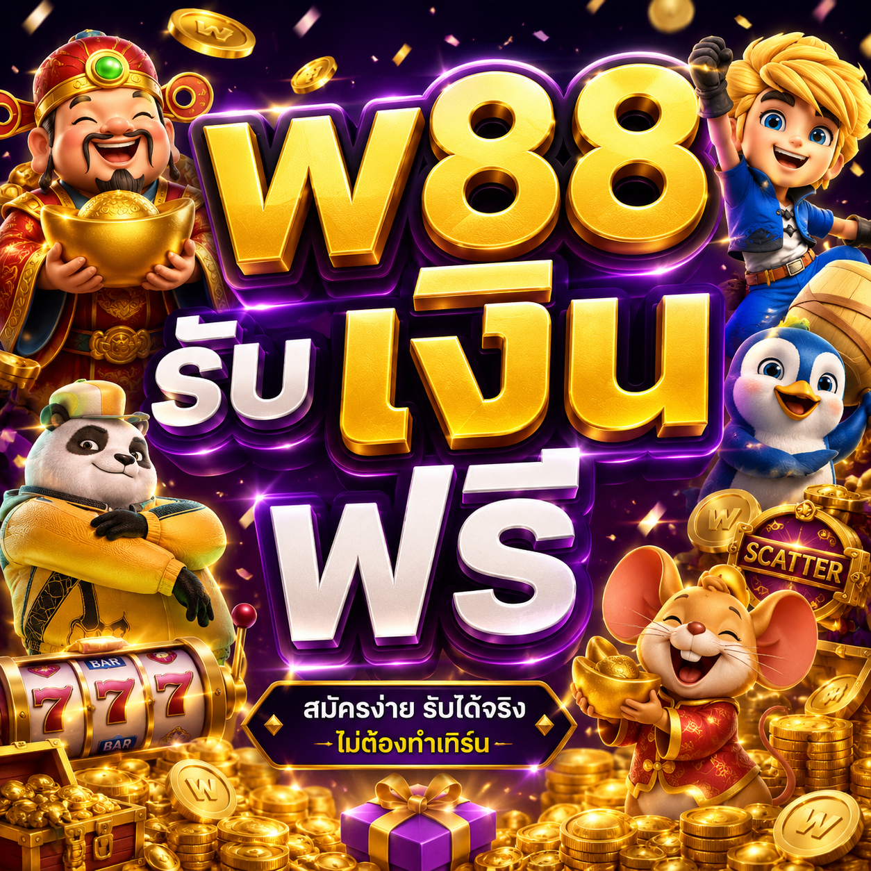 w88 รับ เงิน ฟรี