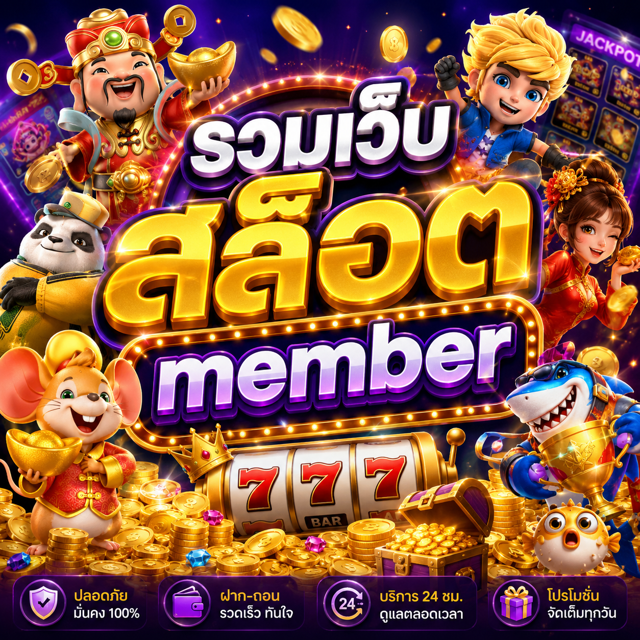 รวมเว็บสล็อต member