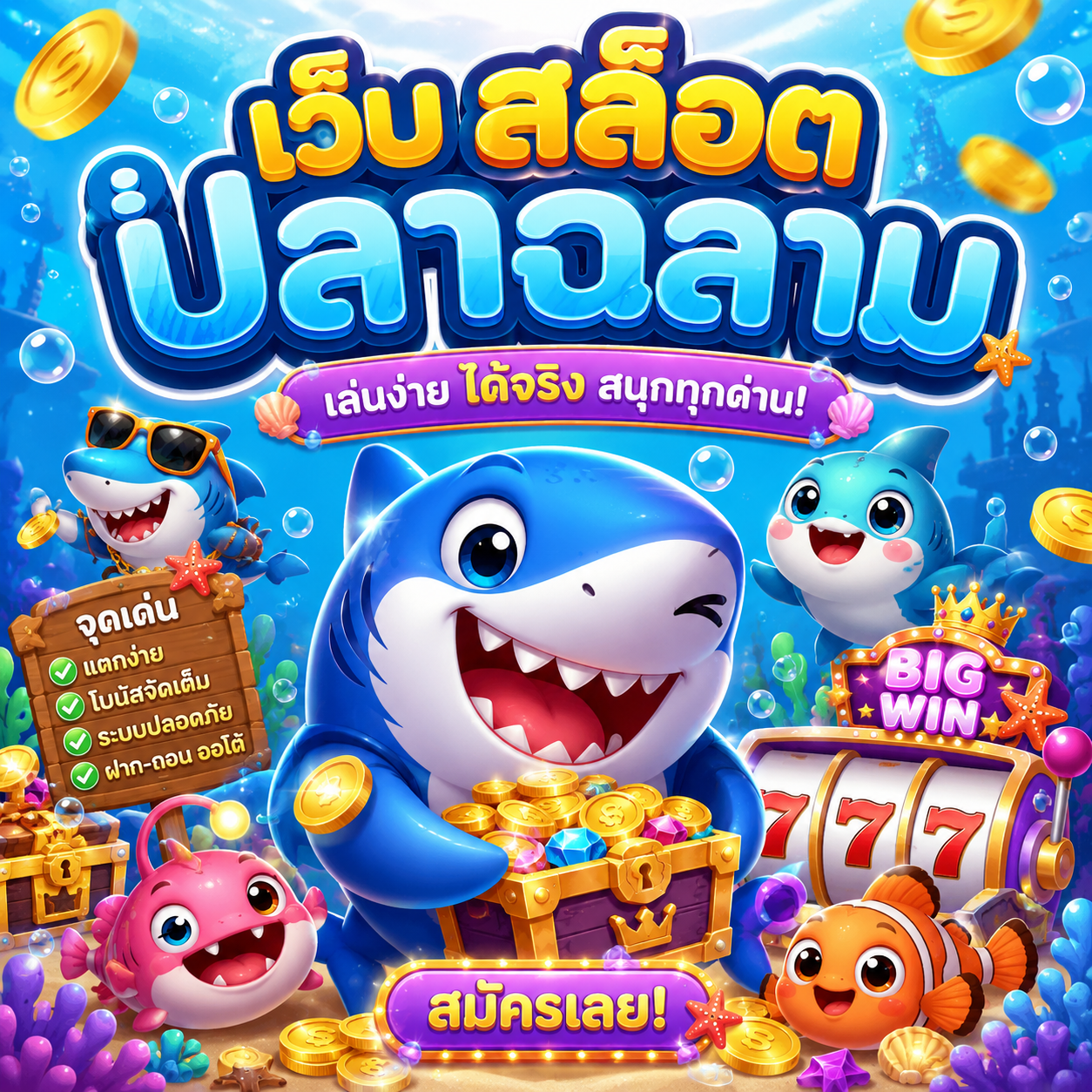 เว็บ สล็อต ปลาฉลาม