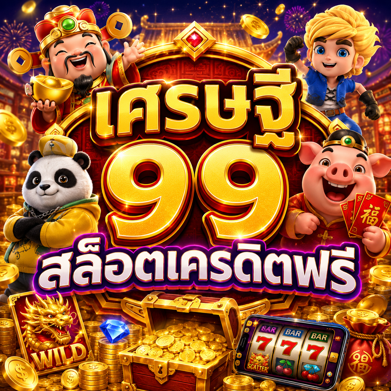 เศรษฐี 99 สล็อตเครดิตฟรี