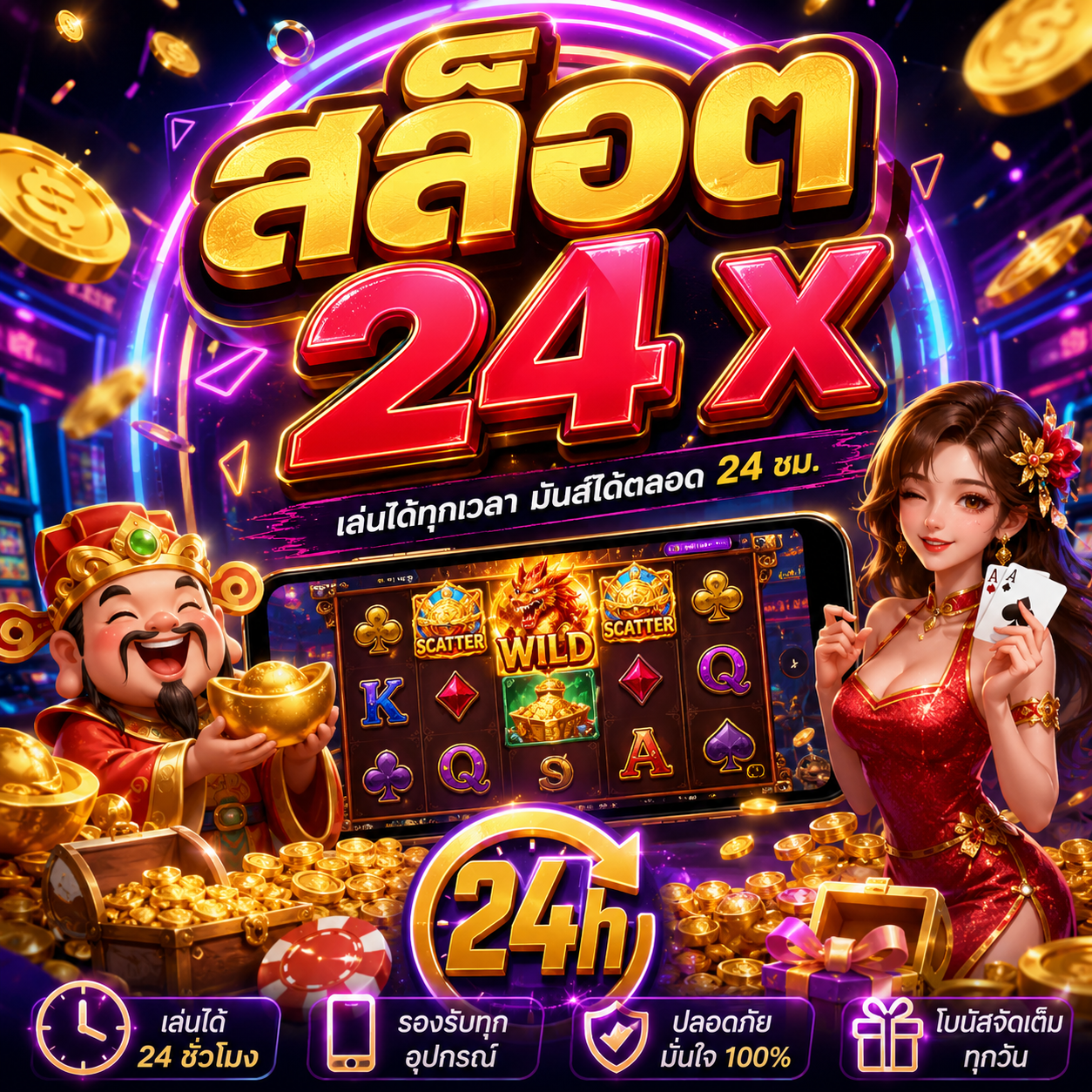 🎰 สล็อต 24 x