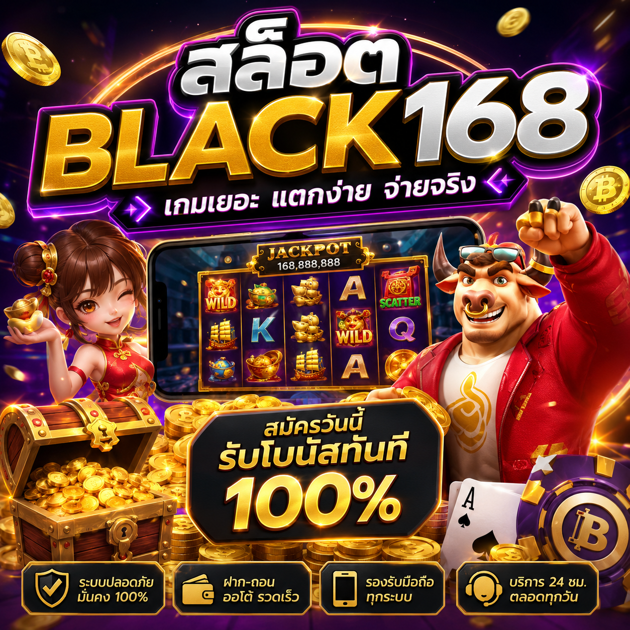 🎰 สล็อตblack168